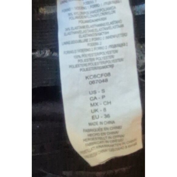 Kenneth Cole Ribbon Cross Neck Sexy One-piece Swimsuit Women's Size Small - Picture 8 of 8